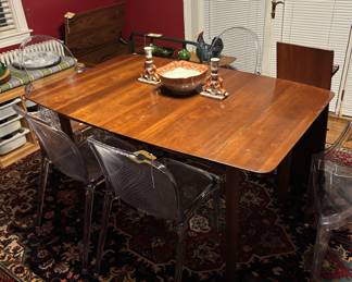 Willett mid-century cherry dining table