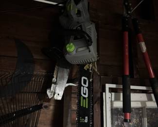 Ego electric chainsaw