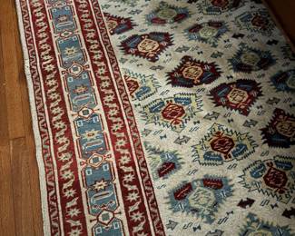 Antique rug (partial photo)