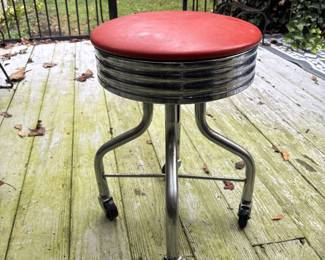 Vintage art deco stool