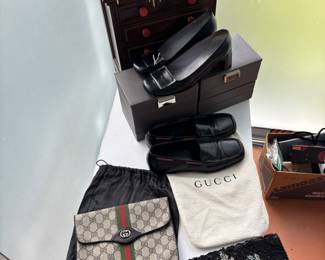 Gucci accessories, vintage beaded purse