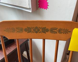 Vintage oak rocking chair $122.50 + tax