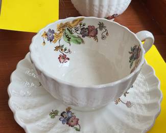 Spice copeland wicker lane tea set 