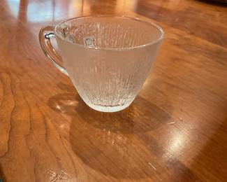 Swedish ice glass tea set $212.80 + tax