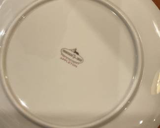 Rare Appleton Franciscan floral plates $98 + tax