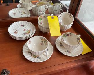 Spice copeland wicker lane tea set 