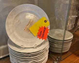 Royal Copenhagen dinner plates $245 + tax