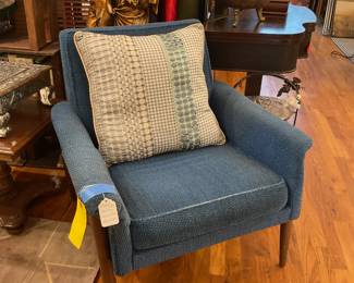 Vintage rubee sofa lounge danish style blue chair $224 + tax