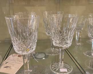 Waterford crystal wine glasses