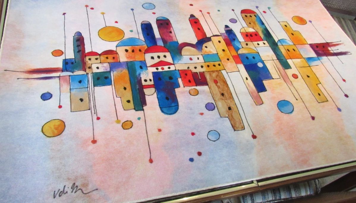 Original Art by Udi Merioz made in Jeruselem.