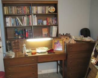 MCM Desk and dresser!