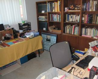 Office - greeeting cards, Jewish books, misc