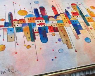 Original Art by Udi Merioz made in Jeruselem.