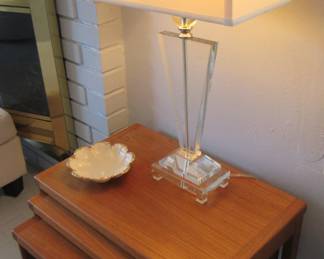 Teak Danish stacking tables