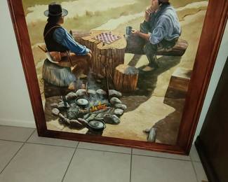Large Jane Mauldin Original Oil 
