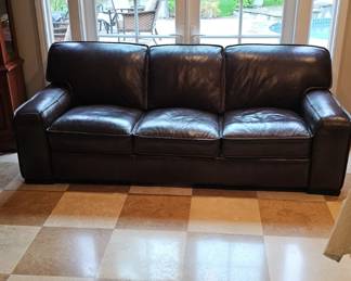 high quality genuine leather sofa, Macy's