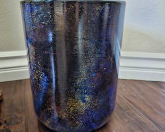 Ioan Nemtoi studio art glass vase