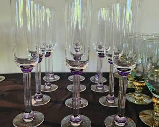 "Chicago Amethyst" by Sasaki glass