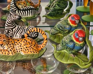 Lynn Chase Designs "Out of Africa" napkin holders