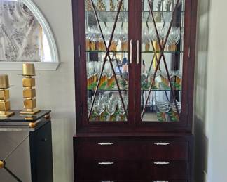 Orleans International china display ( 2 available)