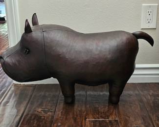 Dimitri Omersa Hippopotamus footstool