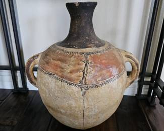 African Berber (Moroccan) painted pottery amphora