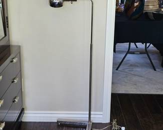 1970's marked "Casella" Pharmacy Floor Lamp designed by Cedric Hartman. #1