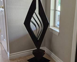 Destiny Allison large abstract metal sculpture
