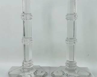 A pair of 11" Windham Tiffany & Co. single-light Candlestick holders. Shipping-YES