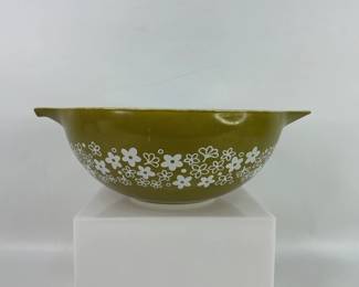 Pyrex By Corning Nesting Bowl- 4qt Spring Blossom Cinderella bowl #444. Wear indicative of age