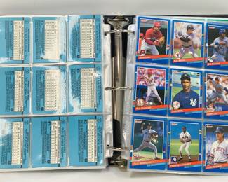 1991 Donruss Series I & II MLB trading cards. Appears to be complete sets (770 cards total). Shipping-YES