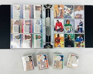 Assorted NFL trading cards to include the 1989 Pro Set (cannot verify the set is complete and may contain duplicates), a partial set of Score '91, a partial set of 1991 Pro Set, and more. See photos for details. Shipping-YES