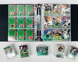 1991 Topps Stadium Club NFL Trading Cards. Appears to be two complete sets (1-500). Shipping-YES