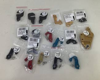 More than 15 Pilo derailleurs including: (4) D117, (4) D128, (3) D131 and more. See photos for more details. Shipping-YES