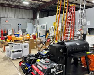 Ladders, AC Units, BBQ Grills, Pressure Washers and Generators Orlando Estate Auction