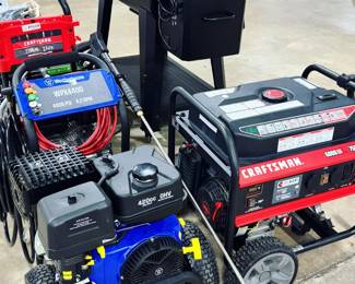 Pressure Washers and Generators Orlando Estate Auction