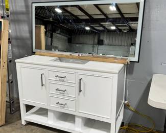Vanity and Mirror Orlando Estate Auction