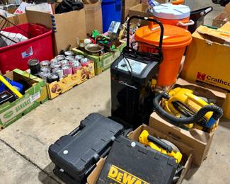 Box Lots of Tools and misc items Orlando Estate Auction
