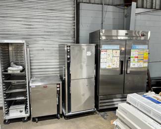 Commercial Refrigerator, Warmer and Shelving Orlando Estate Auction