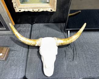 Longhorn Skull Art Orlando Estate Auction