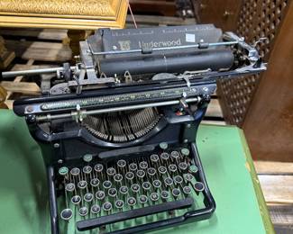 Antique typewriter