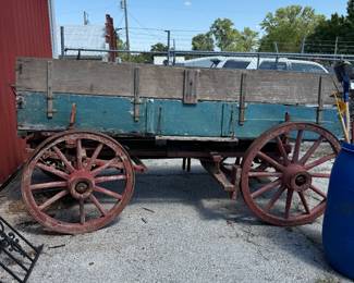 Old wagon.