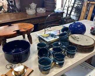Mugs.  Dishes.