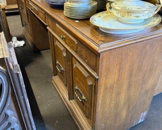 Large desk cabinet