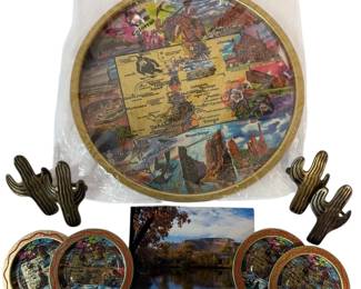 Colorado Souvenir Tray, Coasters, More 