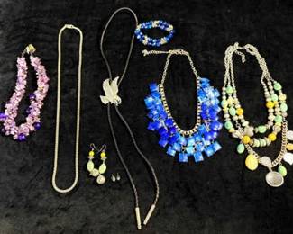 Faux Crystal And Gemstone Jewelry 