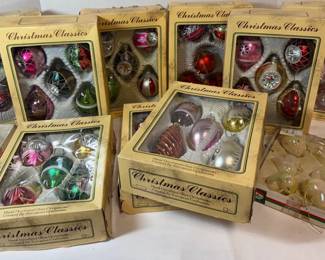 Vintage Christmas Ornaments 