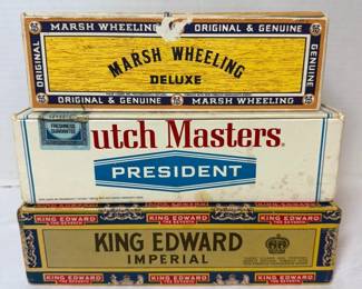 Vintage Cigar Boxes 