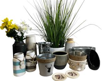 Vases, Planters, More