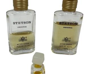 Stetson Original Aftershave And Pavlova Paris 1922 Perfume